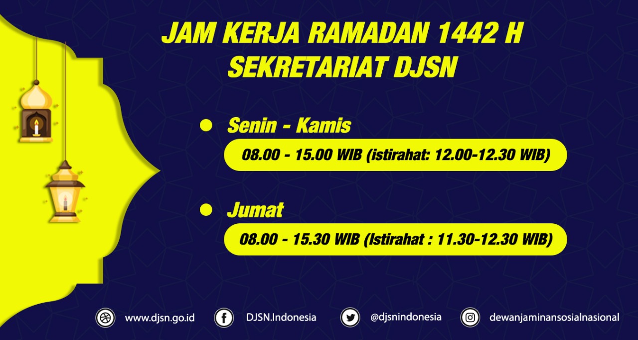 Jam Kerja Bulan Ramadan 1442 H